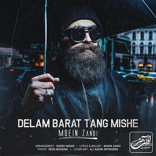Cover artwork for Delam Barat Tang Mishe by Moein Z